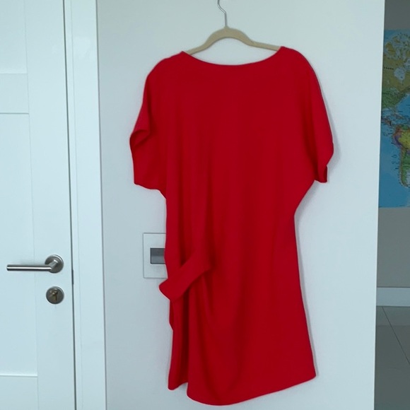 Gerard Darrel France red mini dress size L - Picture 3 of 5